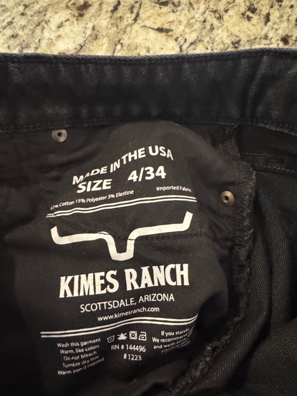 Kimes Ranch Jennifer Black jeans Sz 4 - Picture 12 of 12